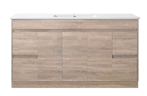 Free standing 1500mm Oak Vanity