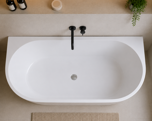 Halo Back to Wall Bathtub
