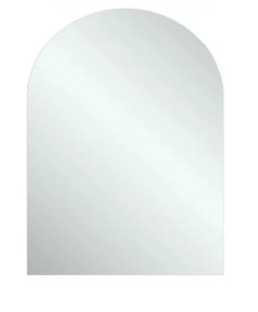 Arch Mirror Pencil Edge 600x900mm
