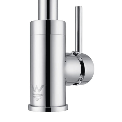 ND-KM0006-Round Chrome Standard Kitchen Sink Mixer Tap