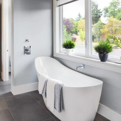ND-BT0020 Evie Freestanding Bathtub Matt White - 1700x780x690mm