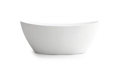 ND-BT0019 Evie Freestanding Bathtub Matt White - 1500x750x690mm
