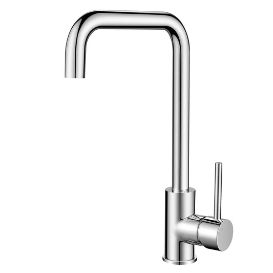 ND-KM0001 -Electroplated Brass Chrome Swivel Spout Kitchen Mixer Tap