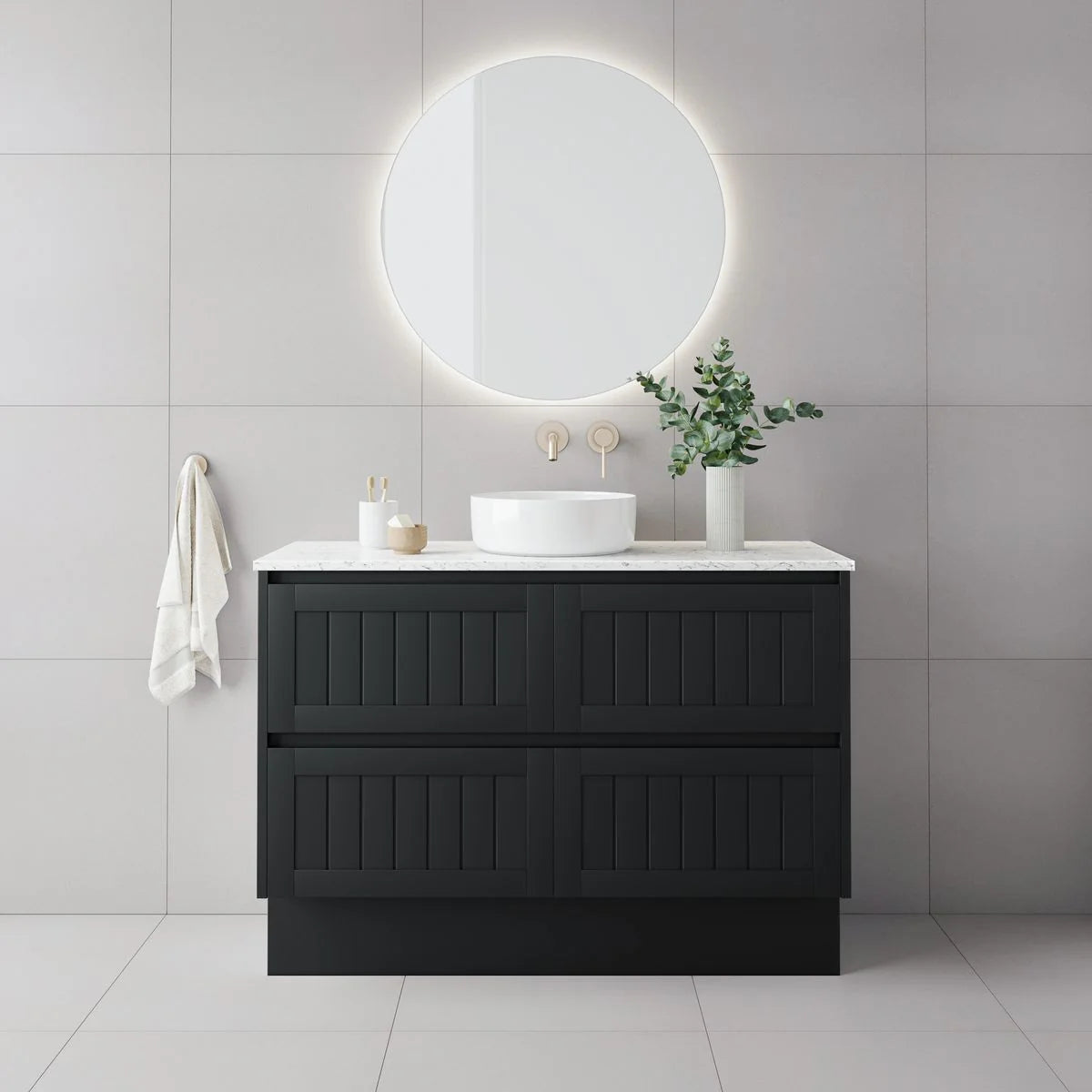 Hampton Vanity NH1200-KB-B
