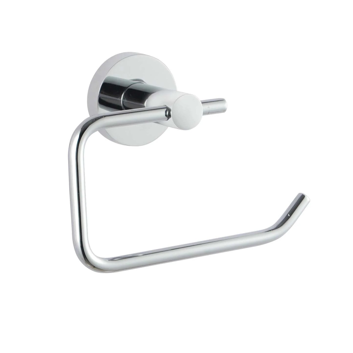 Round Chrome Toilet Paper Roll Holder