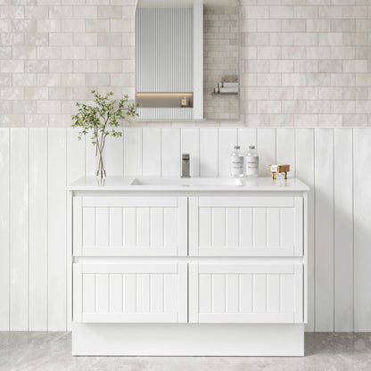 Hampton Vanity NH1200-KB-W