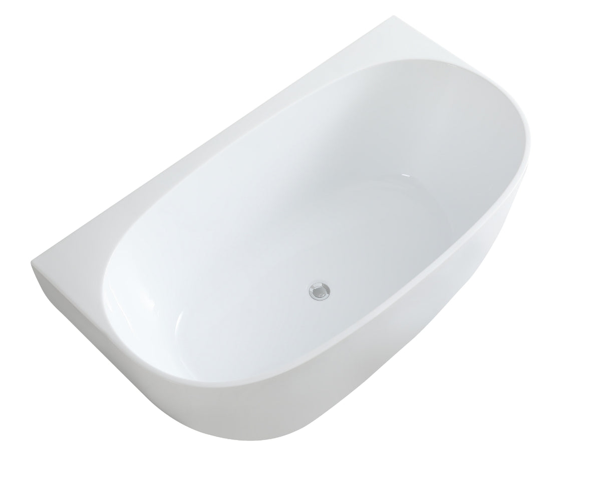 Back To Wall Bath 1700mm