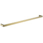 Nova Brushed Brass yellow Gold Single Towel Rail 800mm