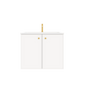 Miami White Wall Hung PVC Cabinet