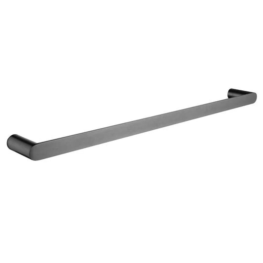 Nova Gun Metal Grey Single Towel Rail 800mm