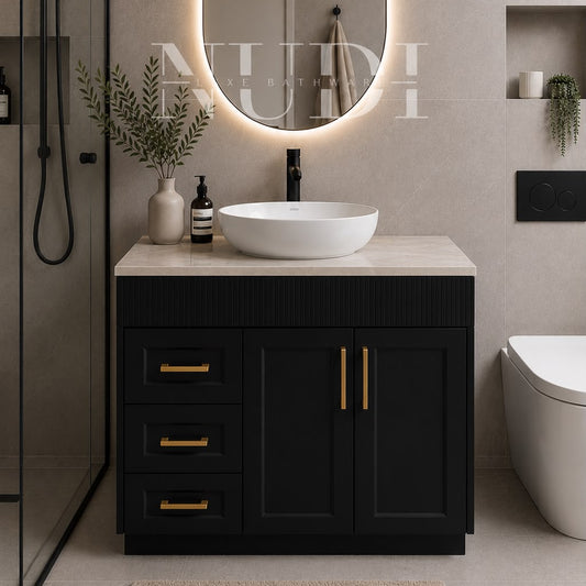 Nero Black Free-standing Vanity