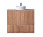 Rosewood Fluted Free Standing Vanity