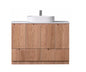 Rosewood Fluted Free Standing Vanity