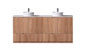 Rosewood Fluted Free Standing Vanity