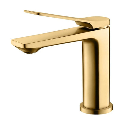 Auri Brushed Brass Basin Mixer