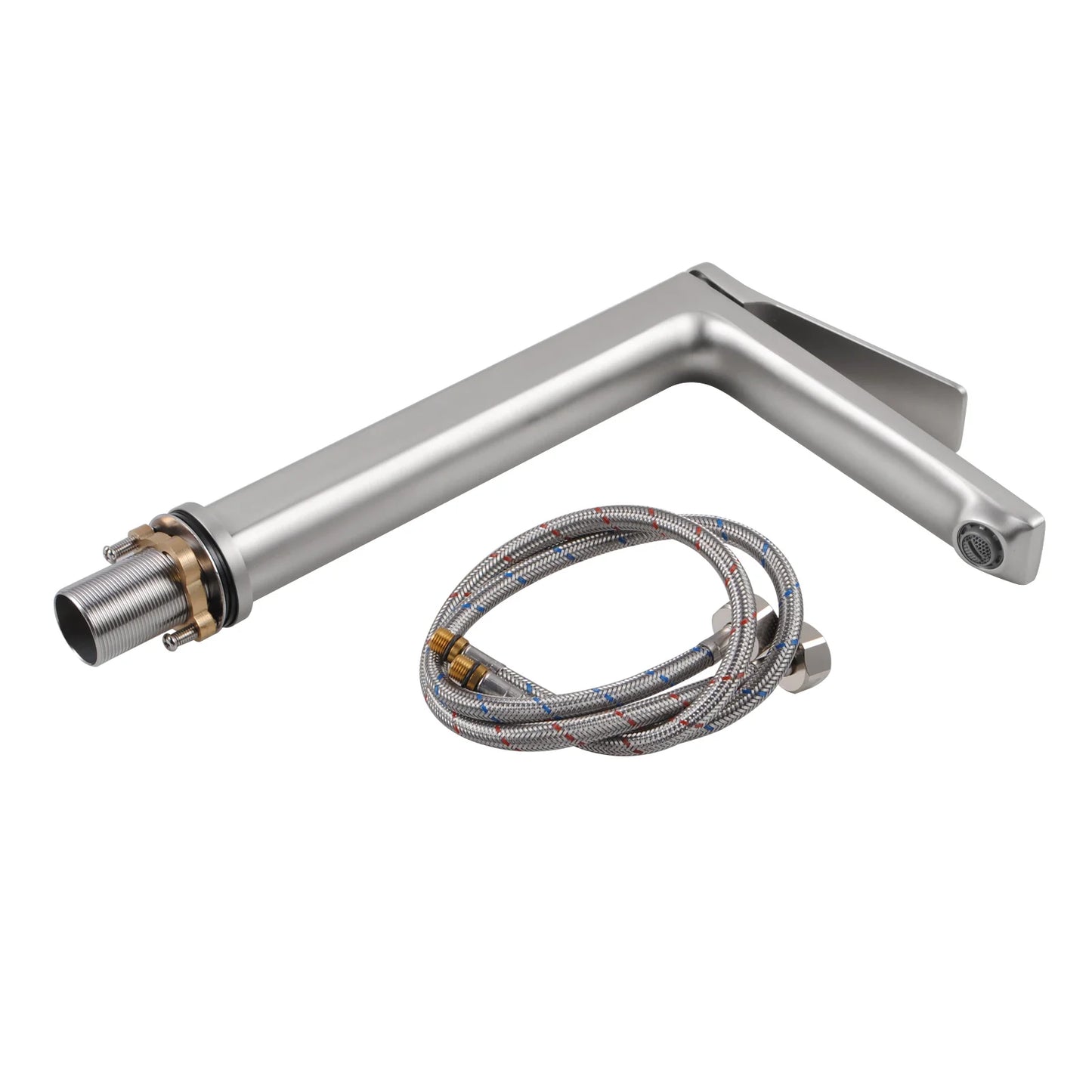 Auri Brushed Nickel Tall Basin Mixer