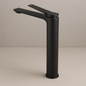 Auri Black Tall Basin Mixer