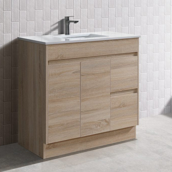 Free Standing Oak Vanity