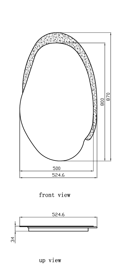 Vanta LED Mirror