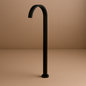 Black Square Floor Standing Mixer
