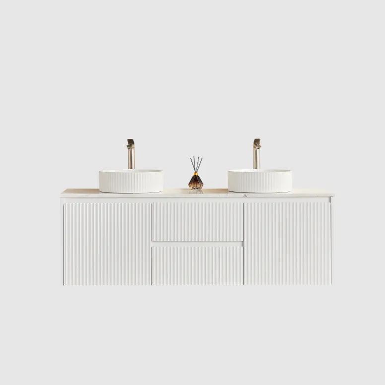 Wall Hung PVC Cabinet with Soft closing door