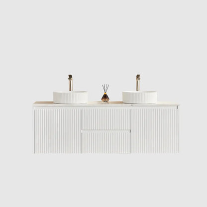 Wall Hung PVC Cabinet with Soft closing door