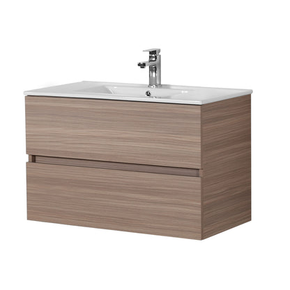 Wall-Hung OAK Vanity