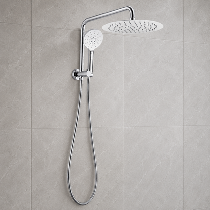ND-SS0001-10'' Round Chrome Shower Station
