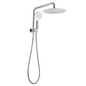Round Chrome Shower Station -10''