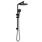 Round Black Shower -10''