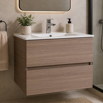 ND-VN -Wall-Hung PVC Vanity OAK900