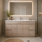 Free standing 1500mm Oak Vanity