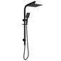 Square Black Shower -10"