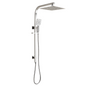 Square Chrome Shower 10''