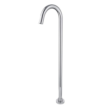 Chrome Round Floor Standing Mixer