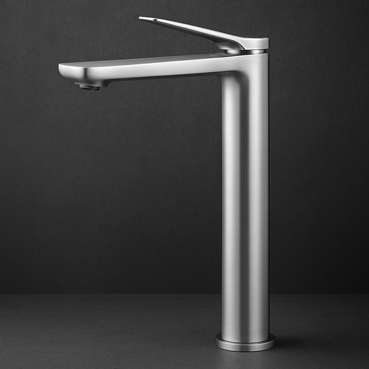 Auri Brushed Nickel Tall Basin Mixer
