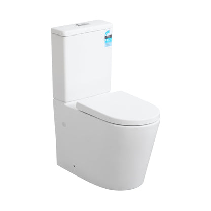 Alpha Rimless Tornado Toilet