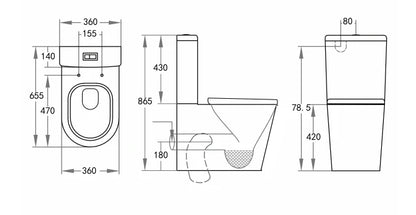 ND-TL0002 Veda Tornado Toilet Suite 026