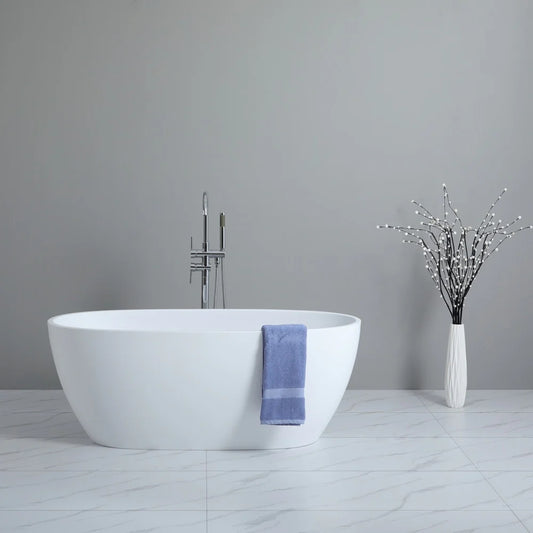 ND-BT0002 Stella Freestanding Bathtub White Gloss - 1700x810x590mm