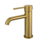 Luma PIN Series Round Brushed Basin Mixer