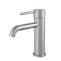 Luma PIN Series Round Brushed Nickel Basin Mixer