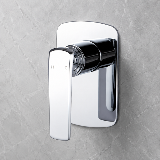 Nuri Chrome Wall Mixer