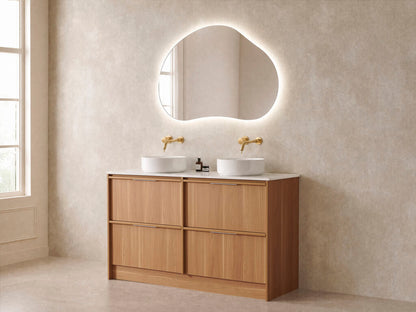 Noma Freestanding Vanity Natural Timber