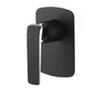 Nuri Matte Black & Chrome Wall Mixer