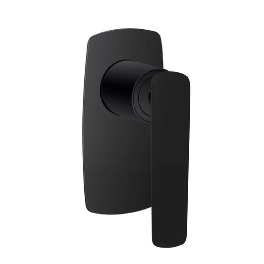 Nuri Bella Matte Black Wall Mixer