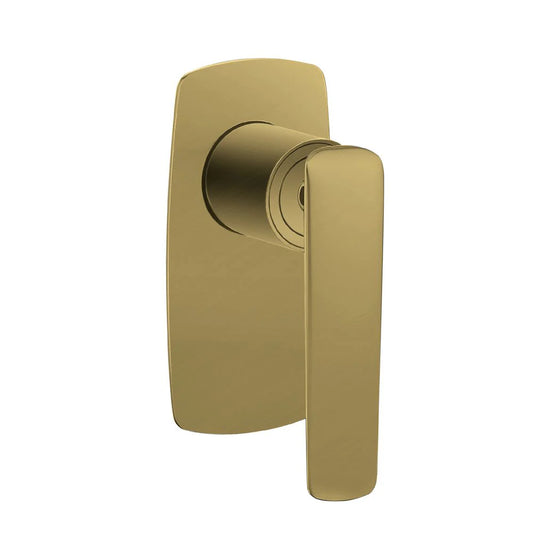 Nuri Bella Brushed Yellow Gold Wall Mixer