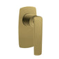 Nuri Bella Brushed Yellow Gold Wall Mixer