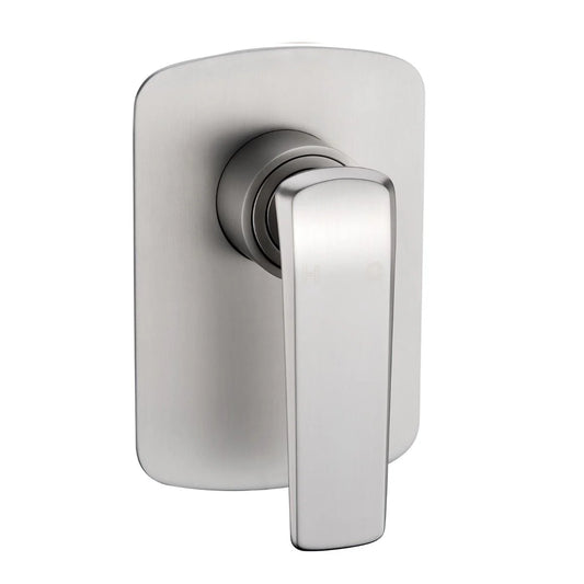Nuri Brushed Nickel Wall Mixer