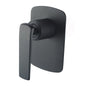 Nuri Matte Black Wall Mixer