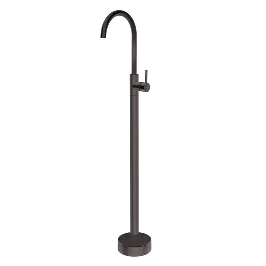 Orico Round Gun Metal Grey Solid Brass Freestanding Mixer